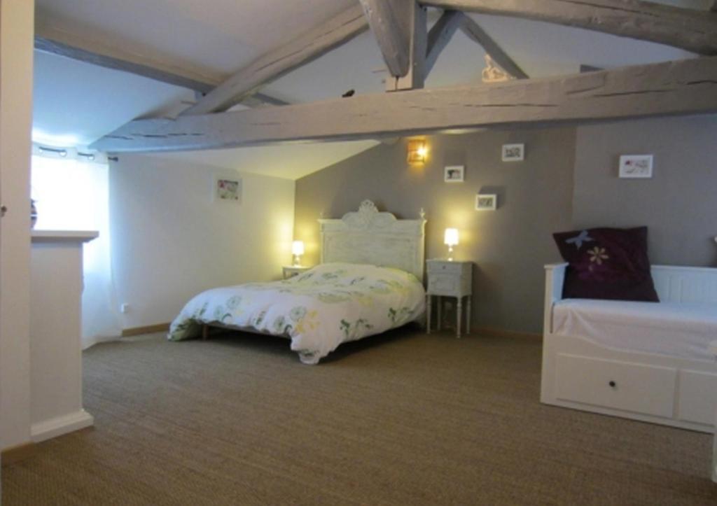 مبيت وإفطار Le Landreau Relais De La Riniere الغرفة الصورة